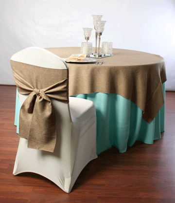 Stretch Burlap table Rental, burlap Cover Linen  wedding rental runner Burlap Rental, Rental, Chair White